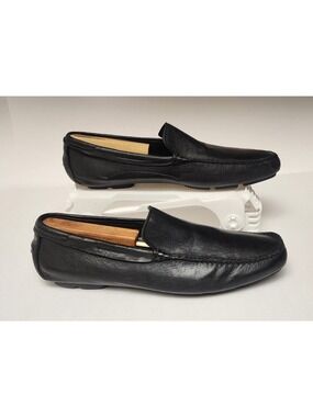 Too Boot Key Largo Men's Black Deerskin Leather Loafer Driving Shoes Size 9.5